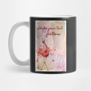 Flamingo feathers Mug